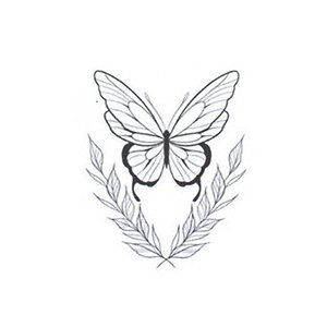 Borboleta e a diadema